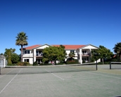 Pacific Palms Resort features 2 tennis courts