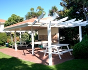 BBQ areas at Pacific Palms Resort are perfect for Family Holidays in Mt Maunganui